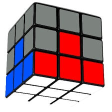 Image result for 1st layer corner in rubik's cube